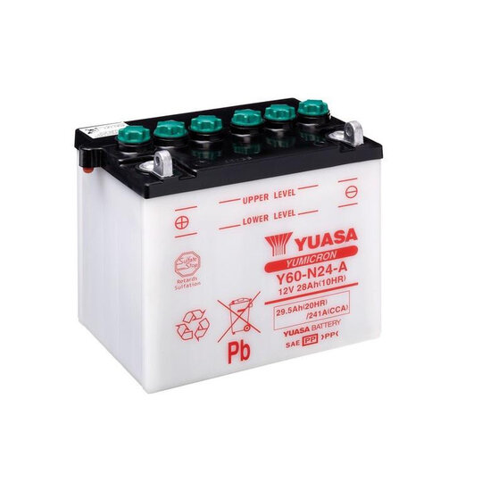 Yumicron battery NO ACID YUASA Y60-N24-A