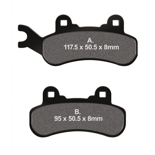 Brzdové obloženie EBC FA683R