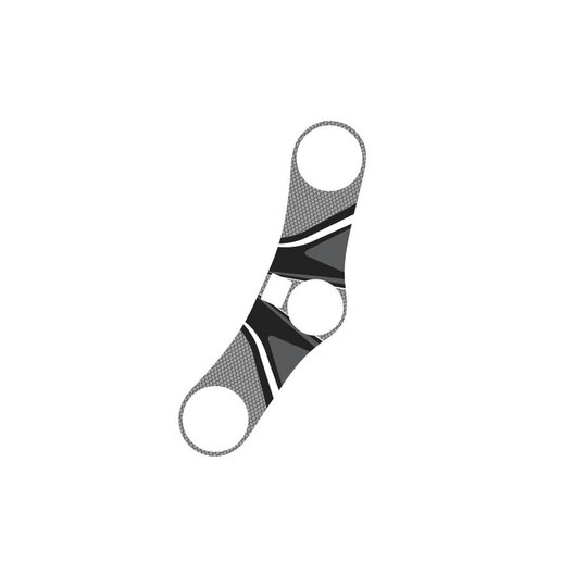 Ochranné nálepky na "okuliare" PUIG RADIKAL 6970U sivá