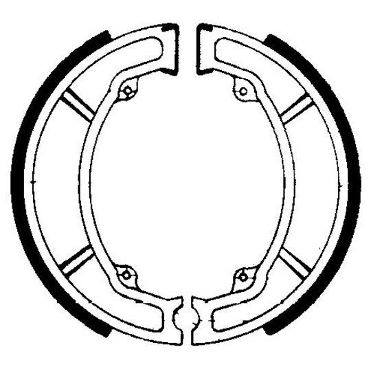 Brzdové čeľuste FERODO 225129075