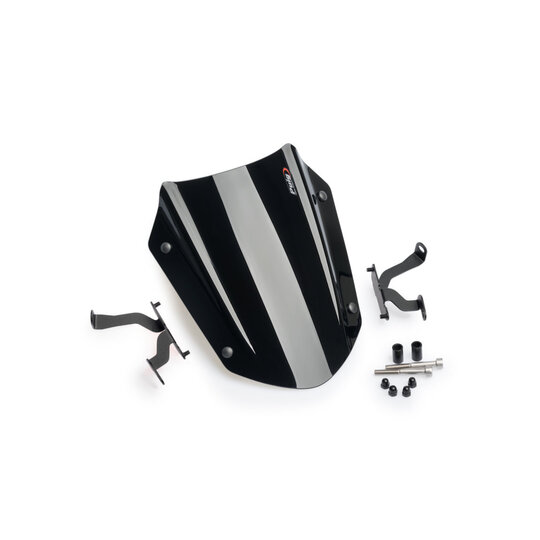 Plexi na motorku PUIG NEW. GEN SPORT 3773N čierna Nastaviteľné