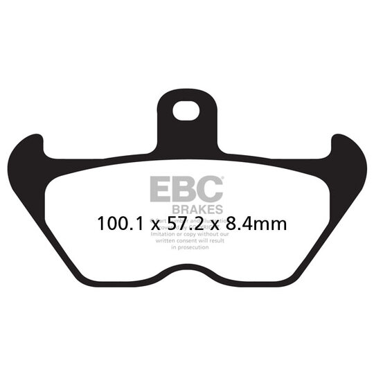 Brzdové obloženie EBC FA407