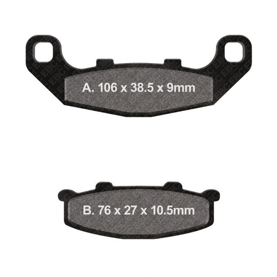 Brzdové obloženie EBC FA141