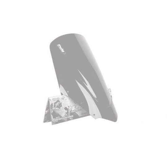 Plexi štít PUIG RACING 4061H dymové