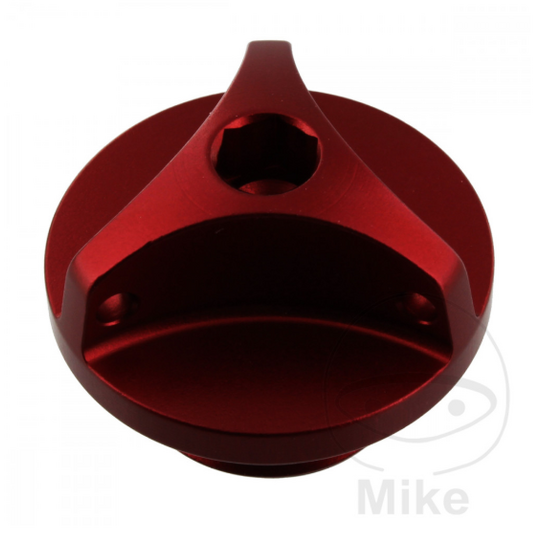 Zátka  plnenia  oleja PRO BOLT hliník červené