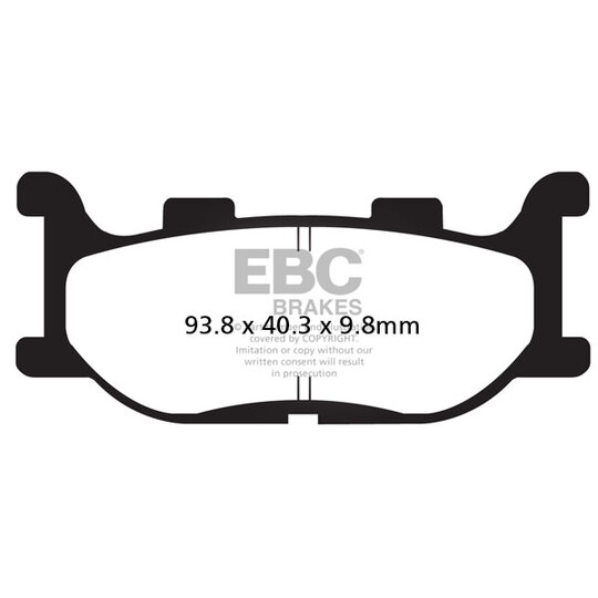 Brzdové obloženie EBC FA199HH