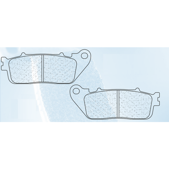 Brzdové obloženie CL BRAKES 1217 RX3