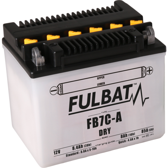 Konvenčný akumulátor ( s kyselinou) FULBAT FB7C-A (YB7C-A ) Vrátane balenia kyseliny
