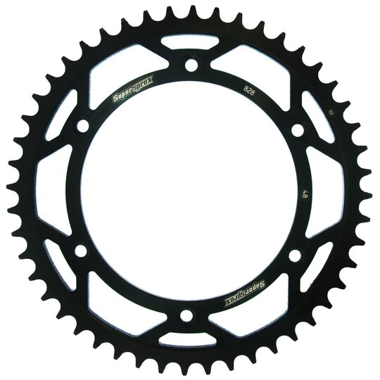 Reťazová rozeta SUPERSPROX RFE-828:48-BLK čierna 48T, 520