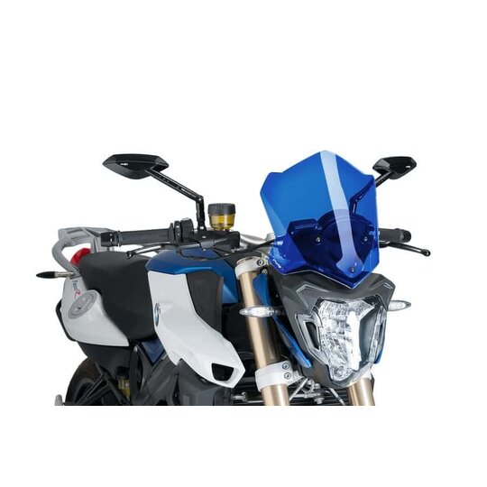 Plexi na motorku PUIG NEW. GEN SPORT 7650A modrá