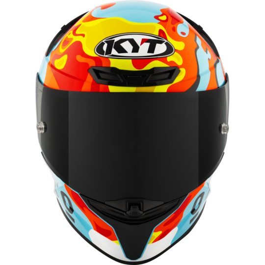 Kyt prilba tt-revo - leopard aragon - Y6TR0054-KYT TT-REVO LEOPARD REPLICA ARAGON  (2) (Medium)
