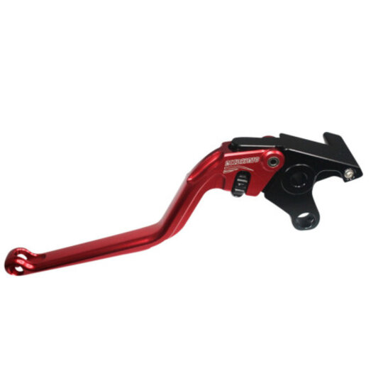 Spojková páčka ACCOSSATO fixed CNC-worked aluminium, red