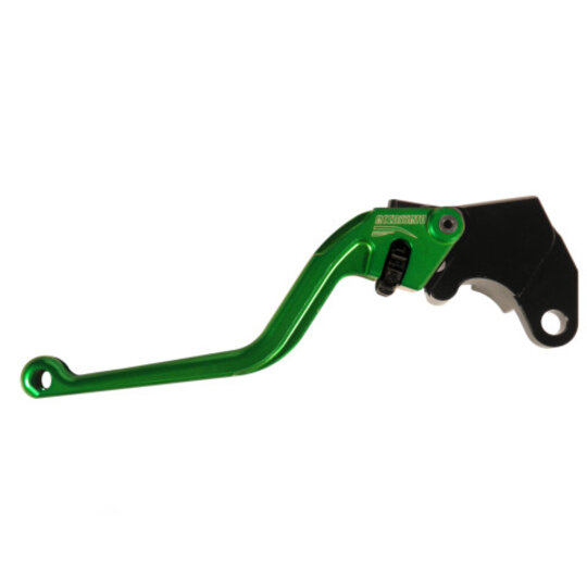 Spojková páčka ACCOSSATO fixed CNC-worked aluminium, green
