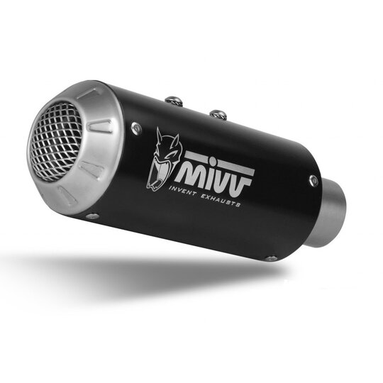 Koncovka výfuku MIVV MK3 K.052.LM3B Oceľovo čierna