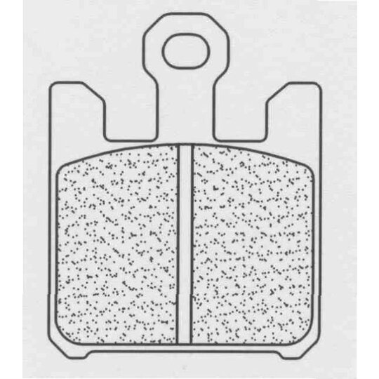 Brzdové obloženie CL BRAKES 1110 C59 (C55) (2 ks v sade)