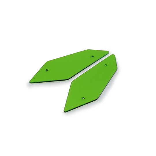 Náhradné deflektory PUIG DOWNFORCE 20329V zelená