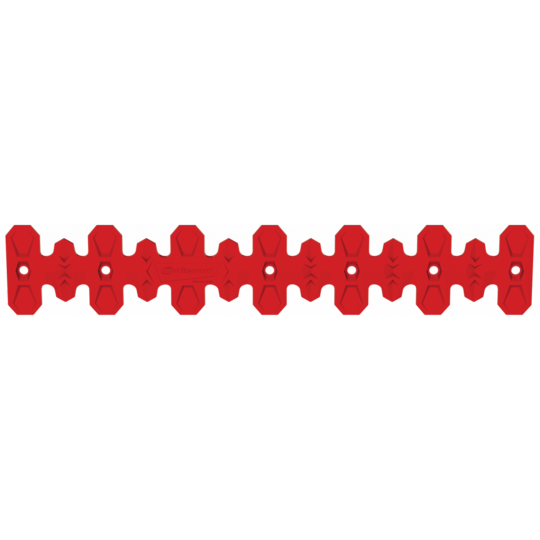 Ochrana výfukového potrubia POLISPORT ARMADILLO 8483800004 dlhé červené