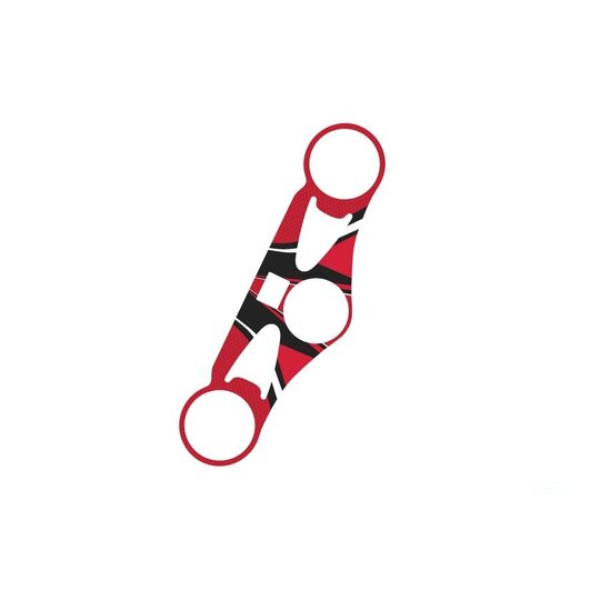 Ochranné nálepky na "okuliare" PUIG RADIKAL 6964R červené