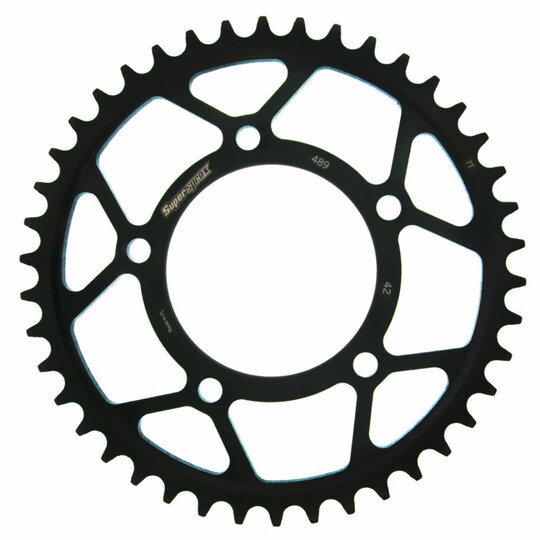 Reťazová rozeta SUPERSPROX RFE-489:42-BLK čierna 42T, 530