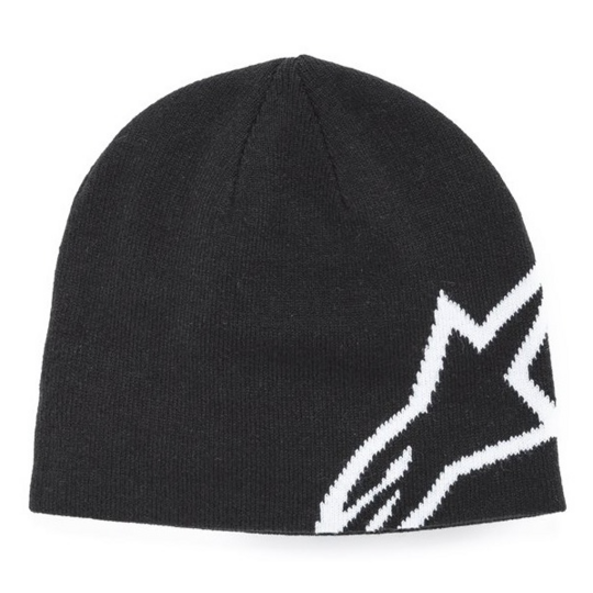 Alpinestars - čiapka corp shift beanie / black-white - beanie-alpine-corp-black