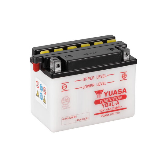 Yumicron battery NO ACID YUASA YB4L-A
