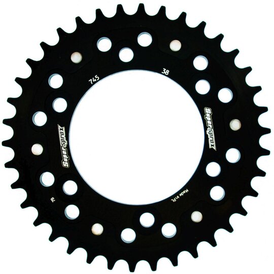 Rozeta SUPERSPROX STEALTH RST-745:38-BLK čierna 38T, 525