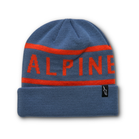 Alpinestars - čiapka wordy cuff beanie / blue-red - beanie-alpine-wordy-blue-red
