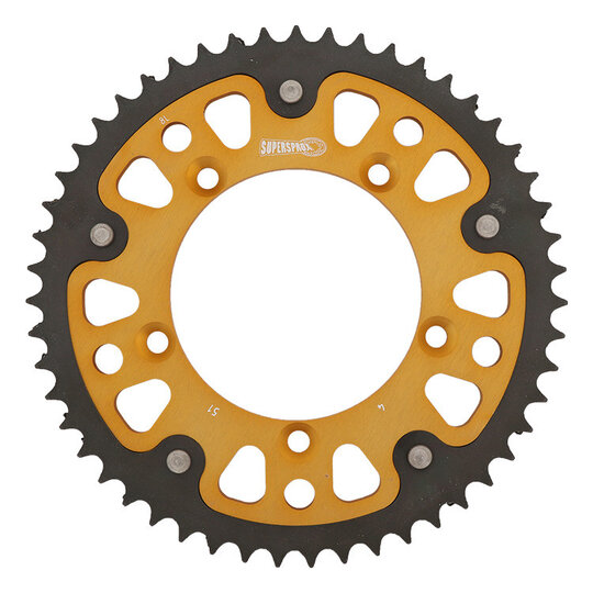 Reťazová rozeta SUPERSPROX STEALTH RST-4:51-GLD zlatá 51T, 420