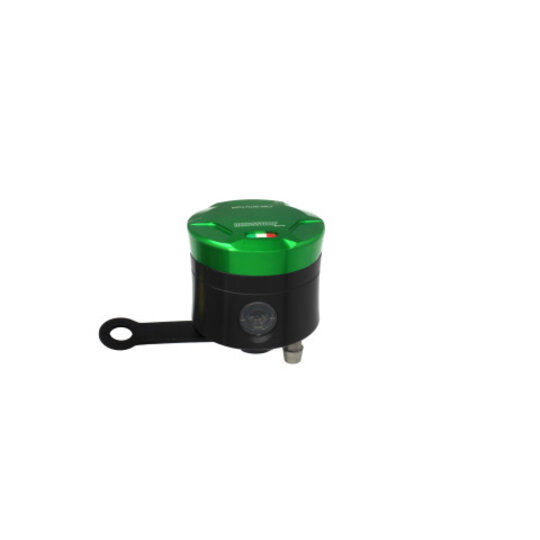 Nádržka na  brzdovú kvapalinu ACCOSSATO CNC-worked straight bracket included zelená