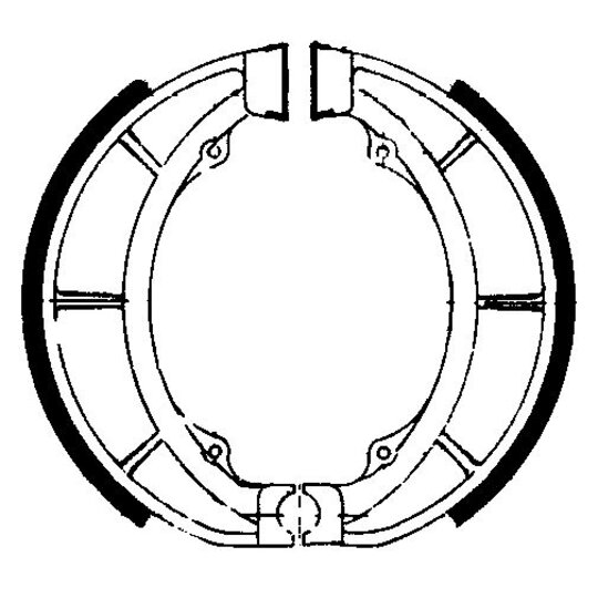 Brzdové čeľuste FERODO 225129074