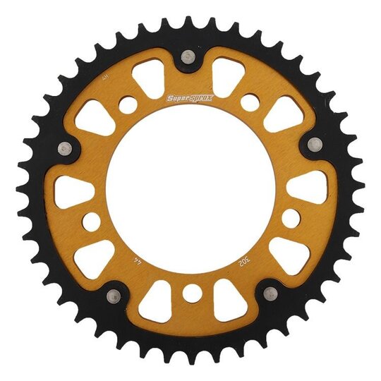Reťazová rozeta SUPERSPROX STEALTH RST-302:44-GLD zlatá 44T, 530