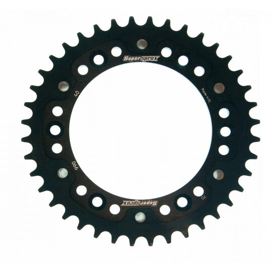 Reťazová rozeta SUPERSPROX STEALTH RST-990:40-BLK čierna 40T, 520