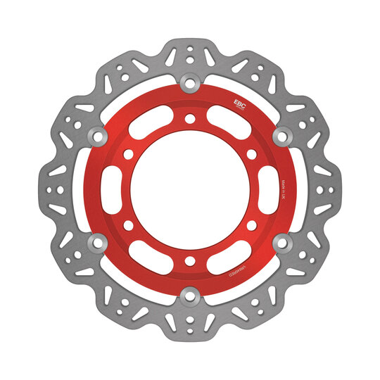 Brzdový kotúč EBC VR646RED červená