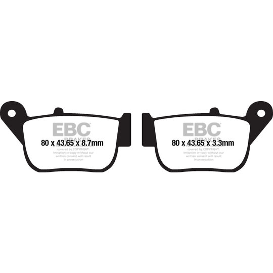 Brzdové obloženie EBC SFAC678