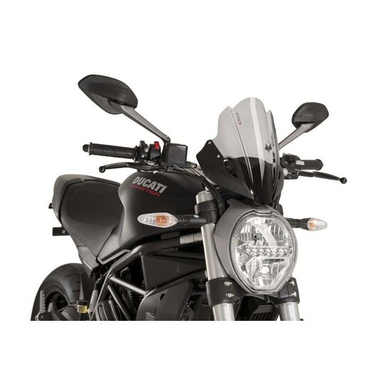 Plexi na motorku PUIG NEW. GEN TOURING 8900H dymové