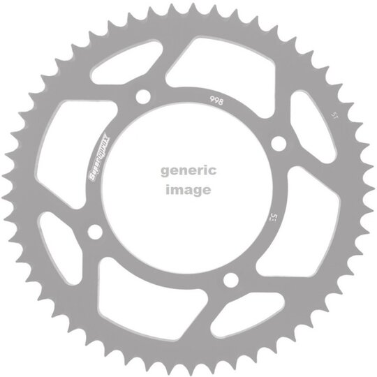 Rozeta  -hliník SUPERSPROX RAL-998:55-BLK čierna 55T, 428