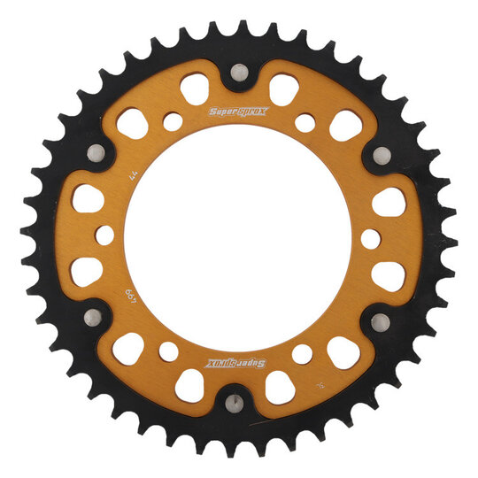 Reťazová rozeta SUPERSPROX STEALTH RST-499:44-GLD zlatá 44T, 530