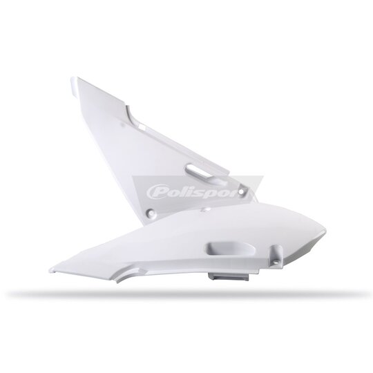 Bočné číslové tabuľky POLISPORT (pár) biela