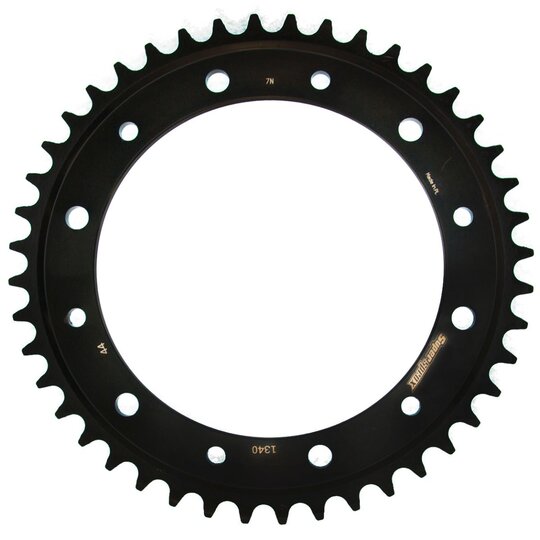 Reťazová rozeta SUPERSPROX RFE-1340:44-BLK čierna 44T, 530