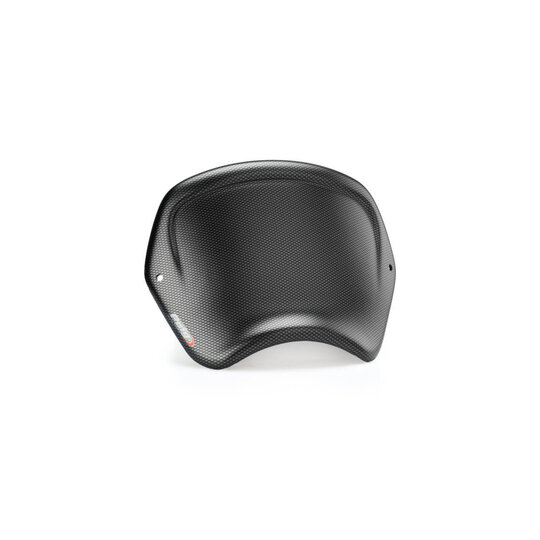 Plexi na motorku PUIG FRONTAL PLATE 3590C karbónový vzhľad