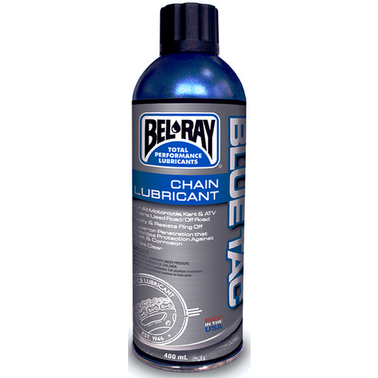 Mazivo na reťaz Bel-Ray BLUE TAC CHAIN LUBRICANT (400 ml sprej)