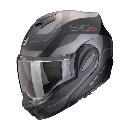 Scorpion prilba exo-tech evo pro - commuta / matt black-silver - 119-435-159-04