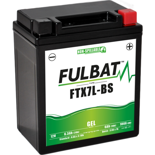 Gelový akumulátor FULBAT FTX7L-BS GEL (YTX7L-BS GEL)