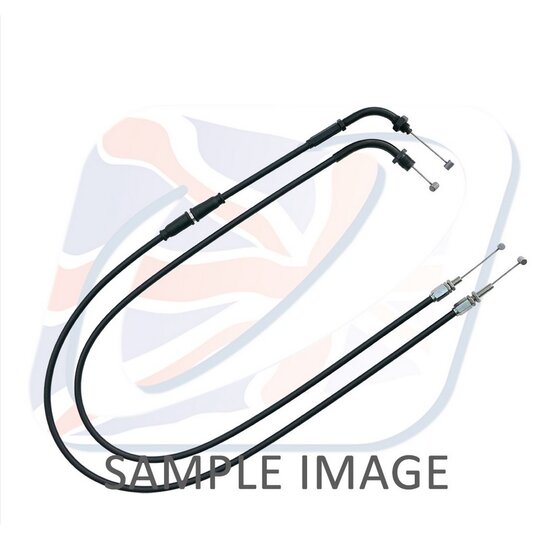 lanká plynu -pár Venhill H02-4-127-BK s nízkym trením čierna