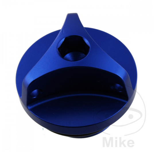 Zátka  plnenia  oleja PRO BOLT hliník modrá