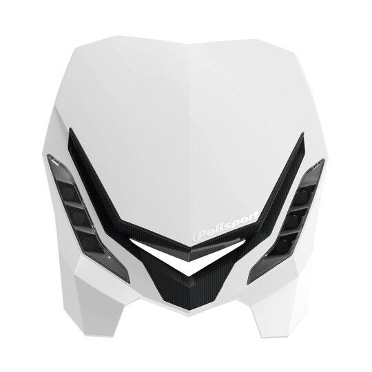 Svetlomety POLISPORT E-BLAZE biela/čierna