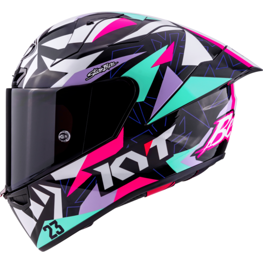 Kyt prilba kx-1 race gp - bastianini replica 2025 - Y6KX0007-KX-1 RACE GP BASTIANINI REPLICA 2025- E06-FIM_06