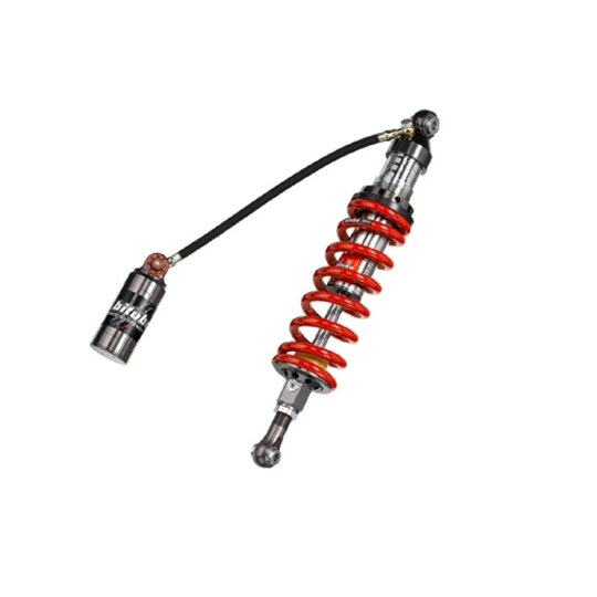 Tlmič BITUBO adjustable: spring preload, rebound, double compression, length red spring