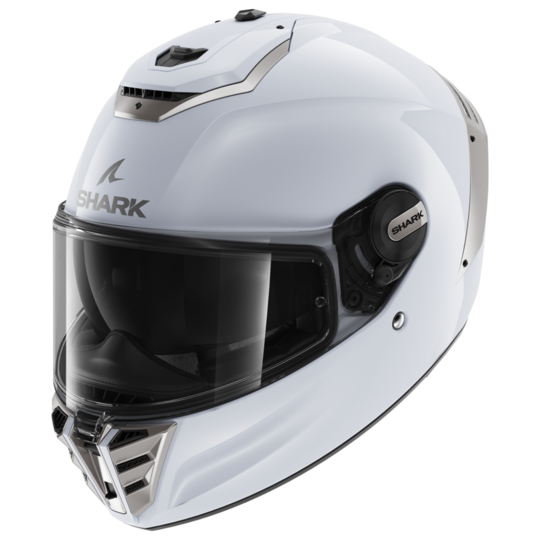 Shark Spartan RS - Biela Blank / W01