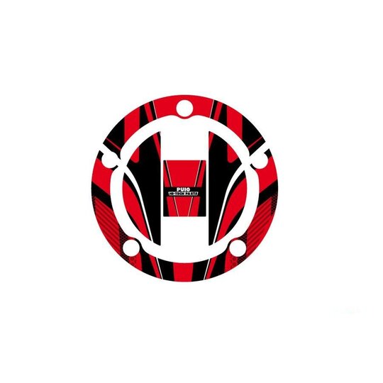 Ochranné nálepky na viečko nádrže PUIG RADIKAL 6318R červené